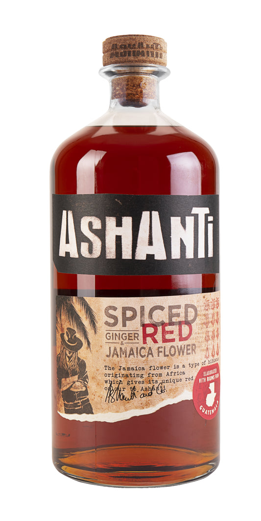 Double magnum(3L) Rhum Spiced Ashanti à la fleur d'Hibiscus et Gingembre - Distilleo